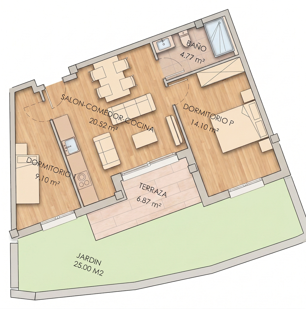 Plano vivienda BF