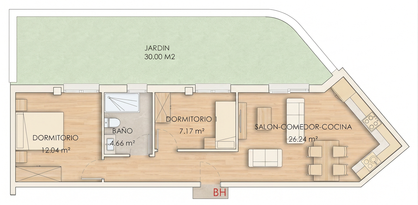 BH Plano vivienda BH