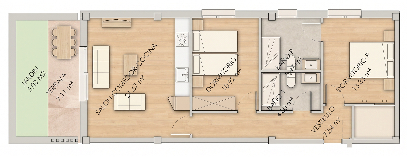 BJ Plano vivienda BJ