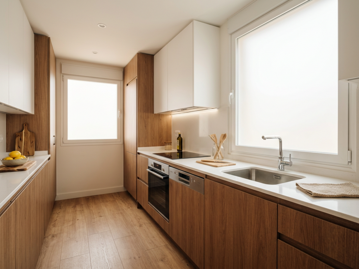 Cocina vivienda 2D