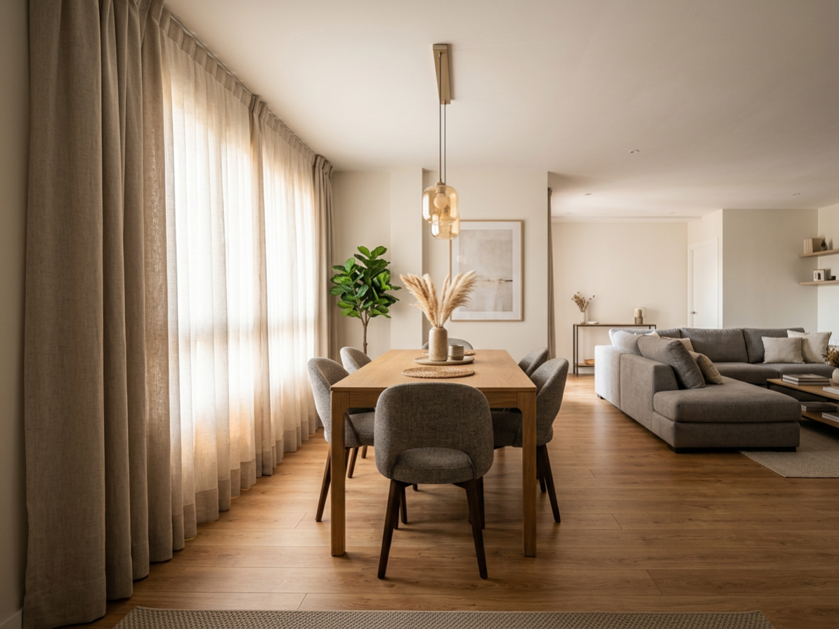 Comedor vivienda 2D
